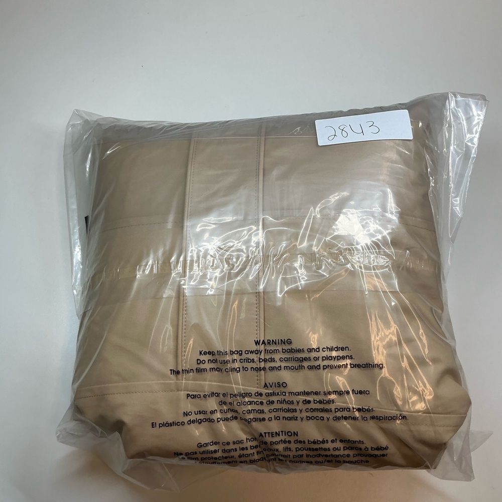 Lands End Womens M Adjustable Hood w/visor 3 in 1 Jacket Systems Tan Beige NWT - Picture 16 of 16